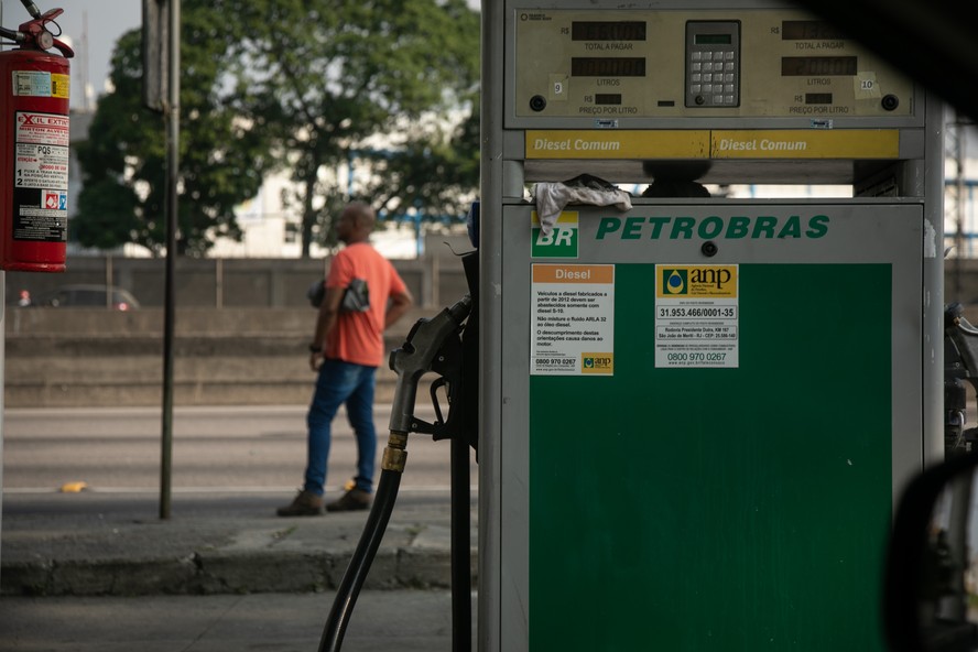 Posto de gasolina em Belford Roxo, na Região Metropolitana do Rio