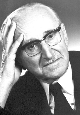 Friedrich von Hayek (1974/Áustria) - Foi quem mais influenciou defensores do livre mercado, de Ronald Reagan a Milton Friedman. Mas sua obra mais famosa é um livro político, “Caminho da Servidão”, que ajudou a sedimentar a aversão ao comunismo no Ocidente. Foto: Dibulgação/Nobel