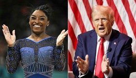 Simone Biles posta indireta a Trump: ‘Amo meu trabalho de negra’