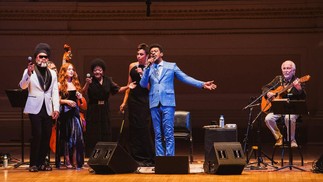 'A grande noite — Bossa nova' no Carnegie Hall — Foto: Leandro Justen