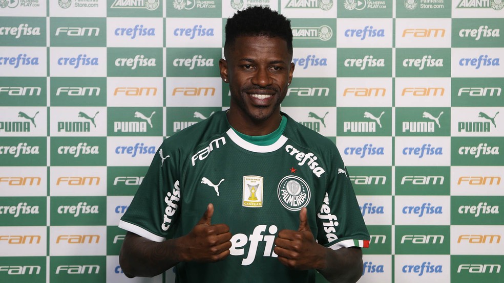 Ramires teve curta passagem pelo Palmeiras — Foto: Cesar Greco/Palmeiras