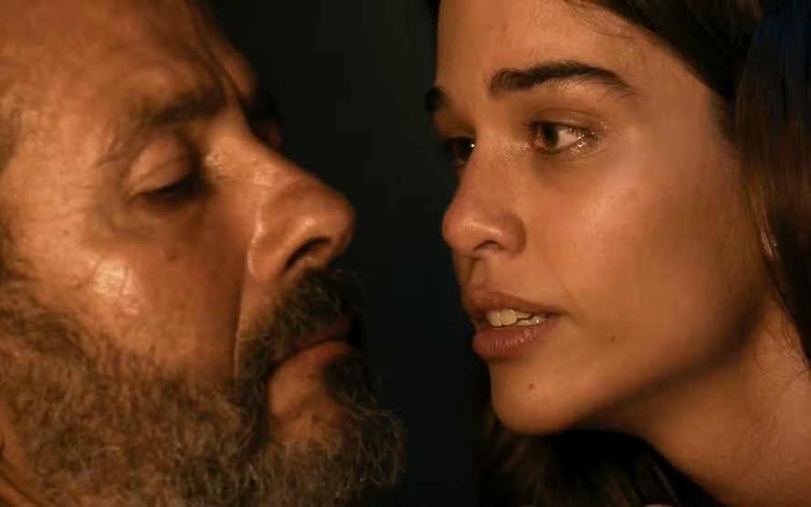Mariana (Theresa Fonseca) e José Inocêncio (Marcos Palmeira) em 'Renascer'