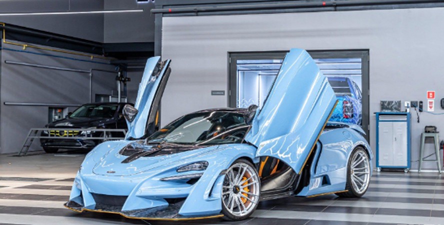 Uma das 15 McLarens 720 S N-Largo avaliada em R$ 5.490 milhões