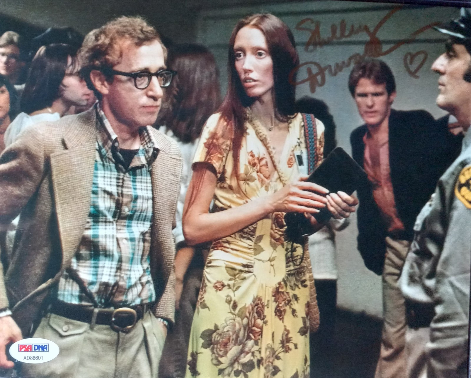Woody Allen e Shelley Duvall em cena de "Noivo neurótico, noiva nervosa" (1977) — Foto: Divulgação