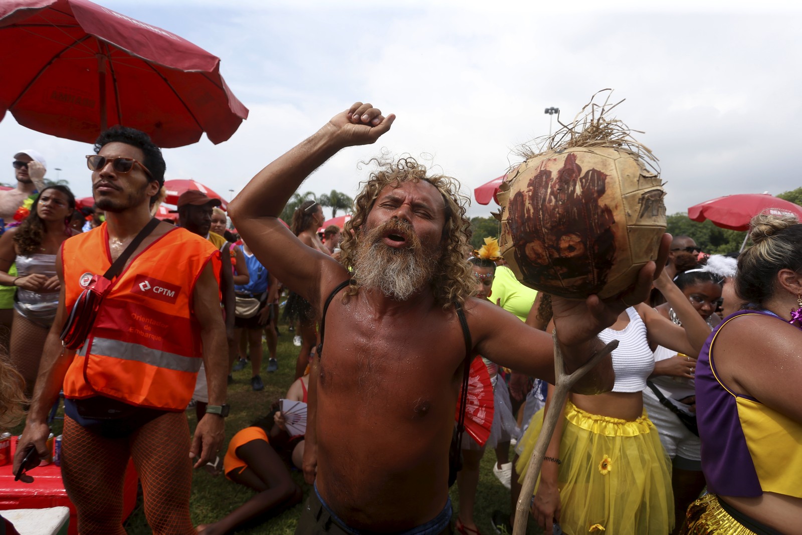 O náufrago apareceu no Bangalafumenga — Foto: Fabiano Rocha/Agência O Globo