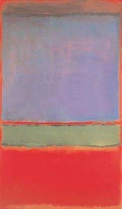 8º - 'No. 6', de Mark Rothko, foi comprado pelo empresário russo Dmitry Rybolovlev, em 2014, por U$ 186 milhões