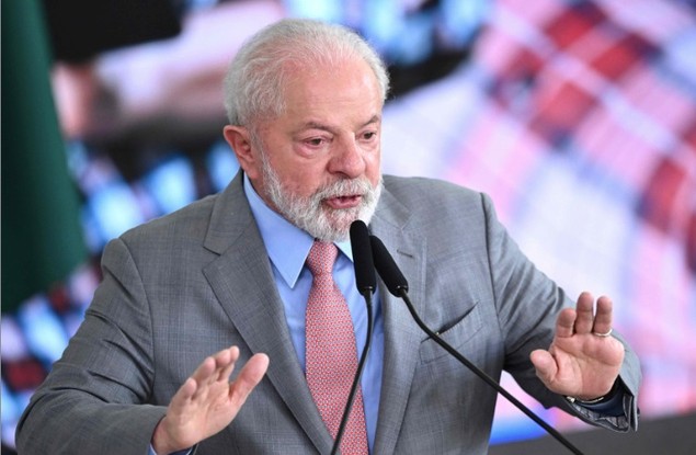 Lula discursa durante o lançamento do programa "Transição Energética: Combustível para o Futuro"