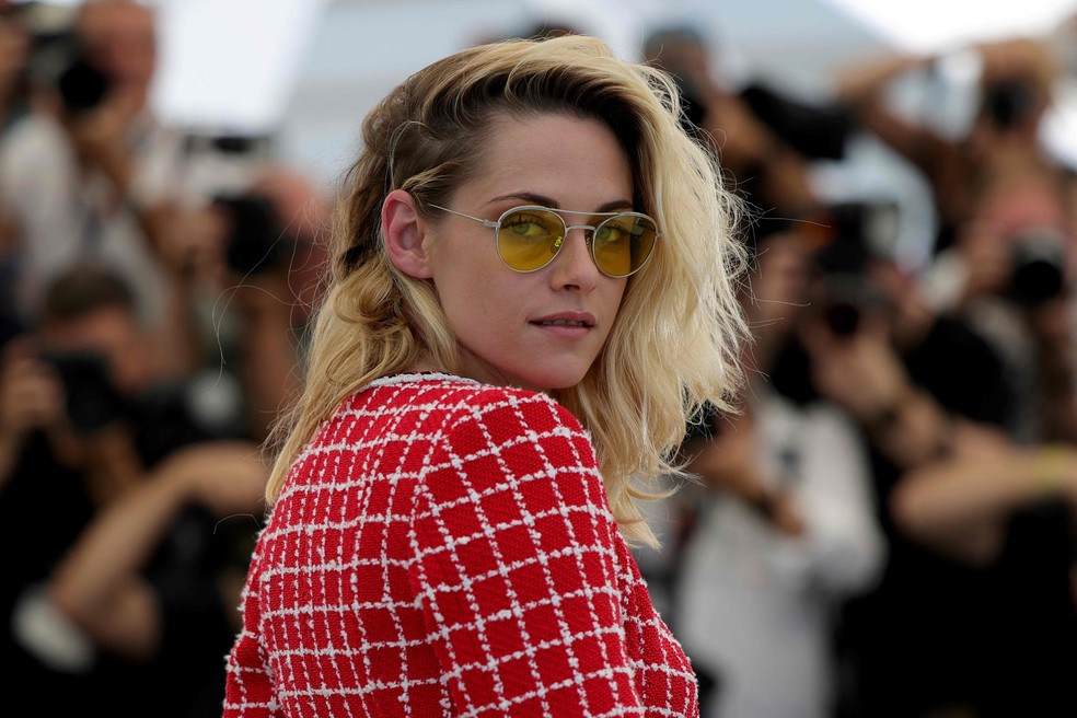 Kristen Stewart no Festival de Cannes 2022 — Foto: VALERY HACHE/AFP