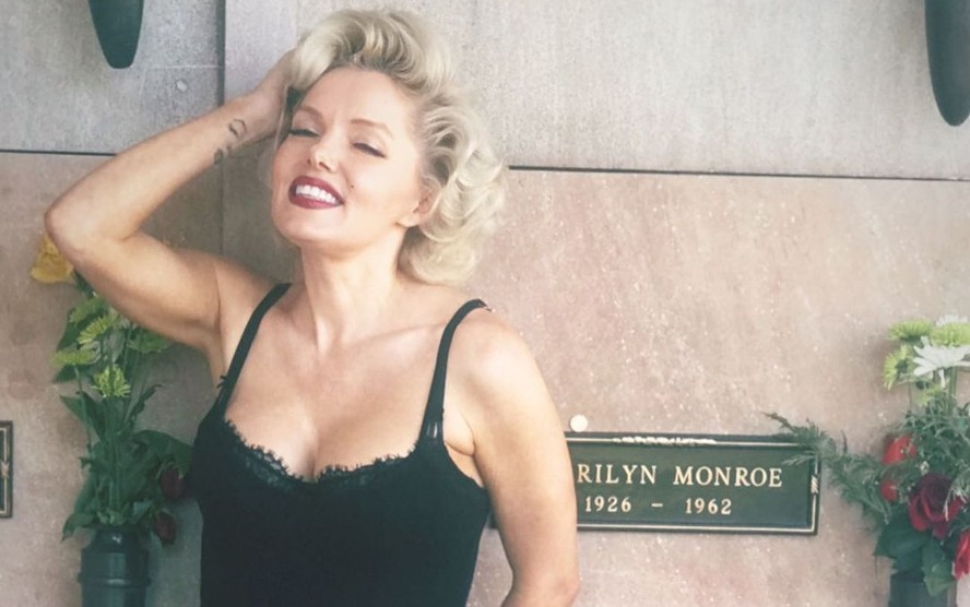 Suzie Kennedy trabalha como sósia de Marilyn Monroe há 27 anos