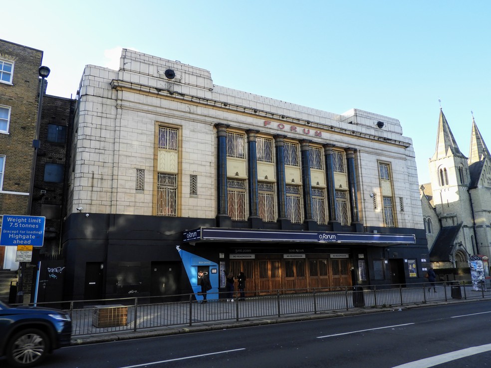 O2 Forum Kentish Town, em Londres — Foto: Reprodução