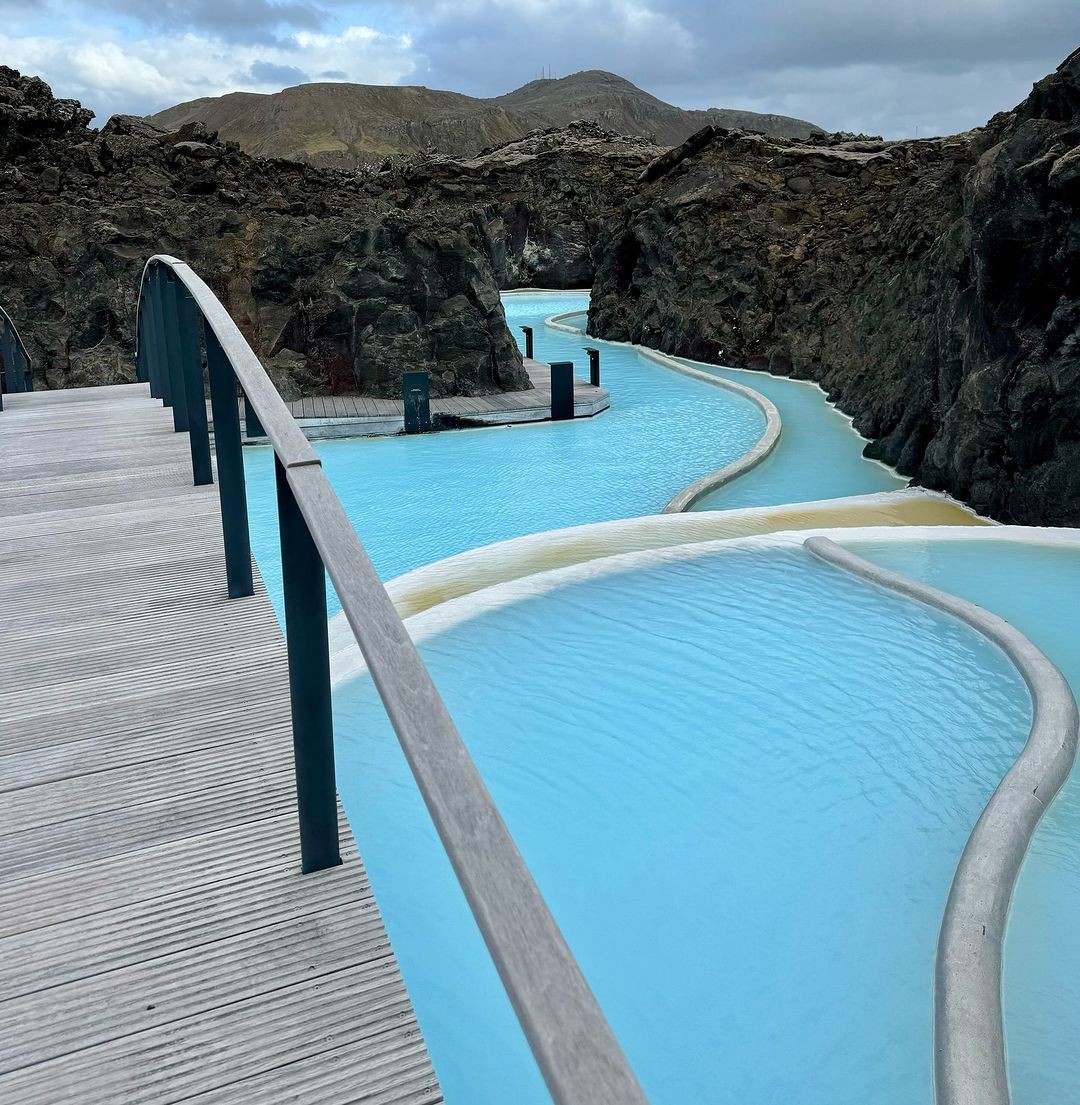 Alexandre Negrão e Elisa Zarzur ficaram no The Retreat at Blue Lagoon Iceland — Foto: Reprodução Instagram