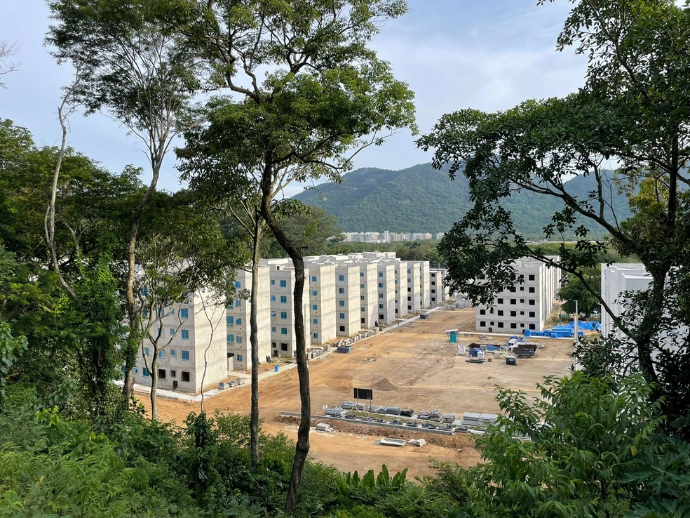 Novolar Vargem Grande: supressão de vegetação preocupa população — Foto: Foto de leitor