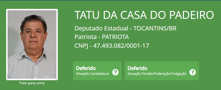 Sebastião Luiz Vasconcelos Filho começou a ser chamado de Tatu na infância pelo fato de ser baixinho. Atualmente, ele trabalha com panificação. 