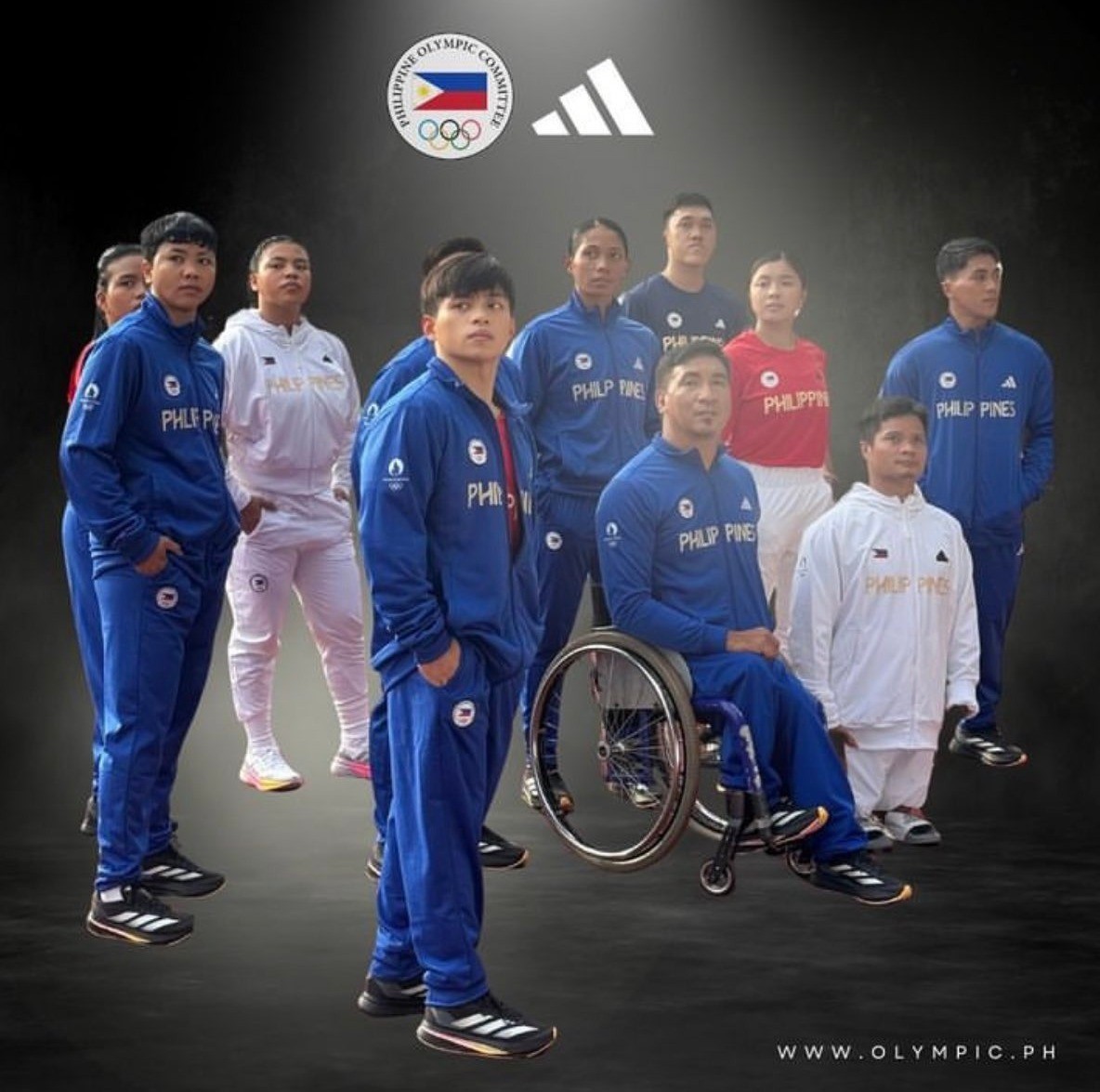 Uniforme das Filipinas nas Olimpíadas de Paris 2024 — Foto: Reprodução