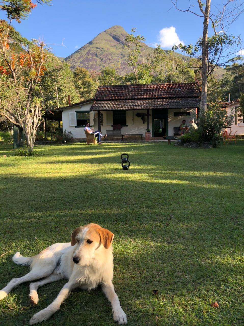 Casa de Luis Lobianco na Serra — Foto: Arquivo pessoal