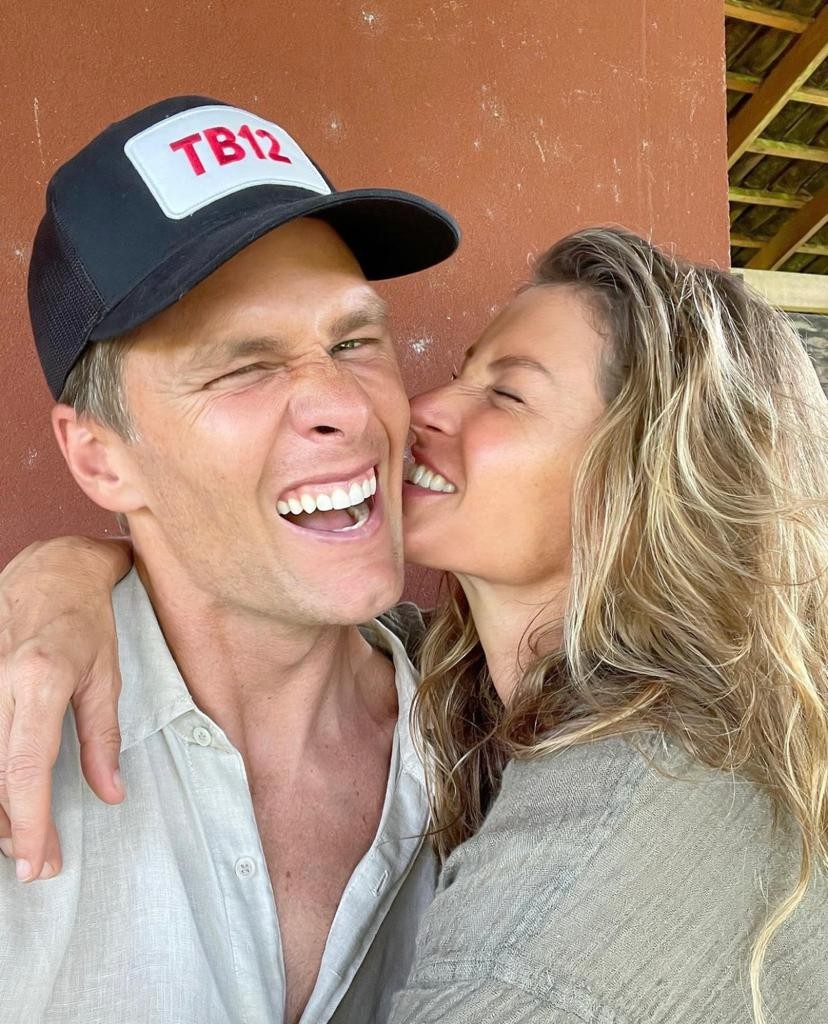 Gisele Bundchen e Tom Brady estariam passando por uma crise conjugal — Foto: Reprodução / Instagram