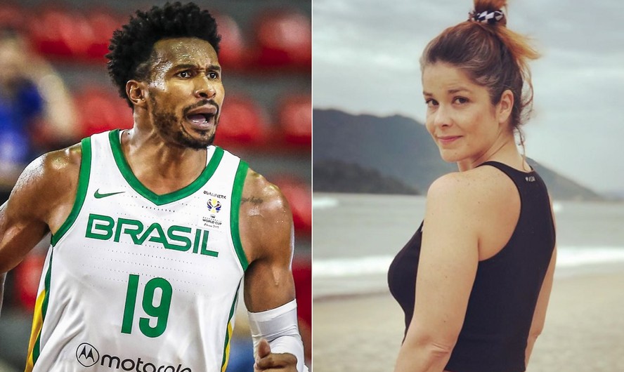O jogador de basquete Leandrinho Barbosa e a atriz Samara Felippo: os dois foram casados no passado