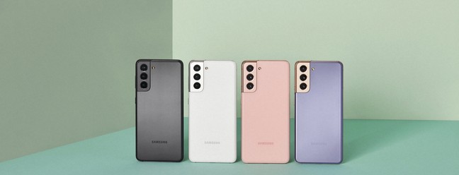 Samsung tem o S21 Ultra 5G. Modelo custa a partir de  R$ 7.199,10 e é apto à nova frequência do 5G standaloneDivulgação