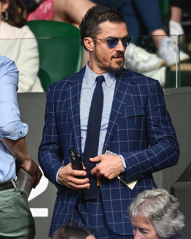 Orlando Bloom — Foto: Instagram/Wimbledon