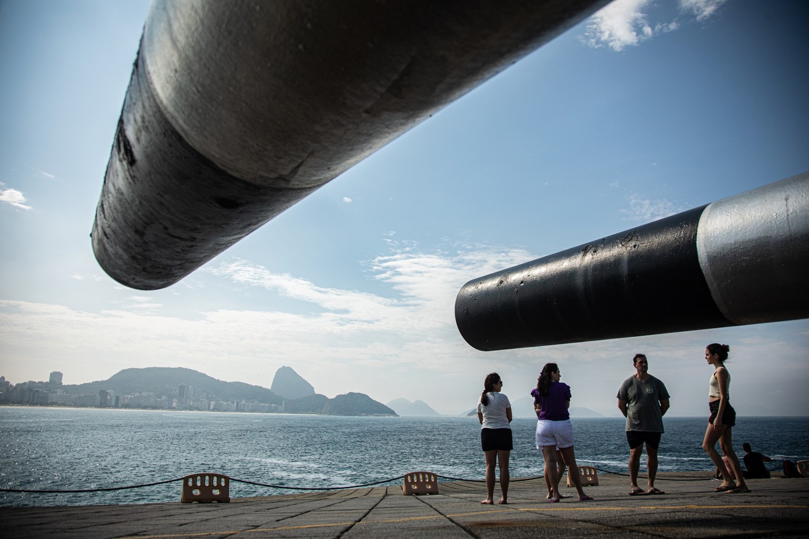 Forte de Copacabana será concedido à iniciativa privada — Foto: Hermes de Paula