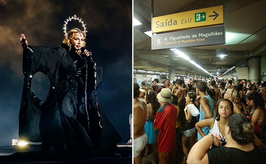 Metrô do Rio terá esquema especial no dia do show de Madonna