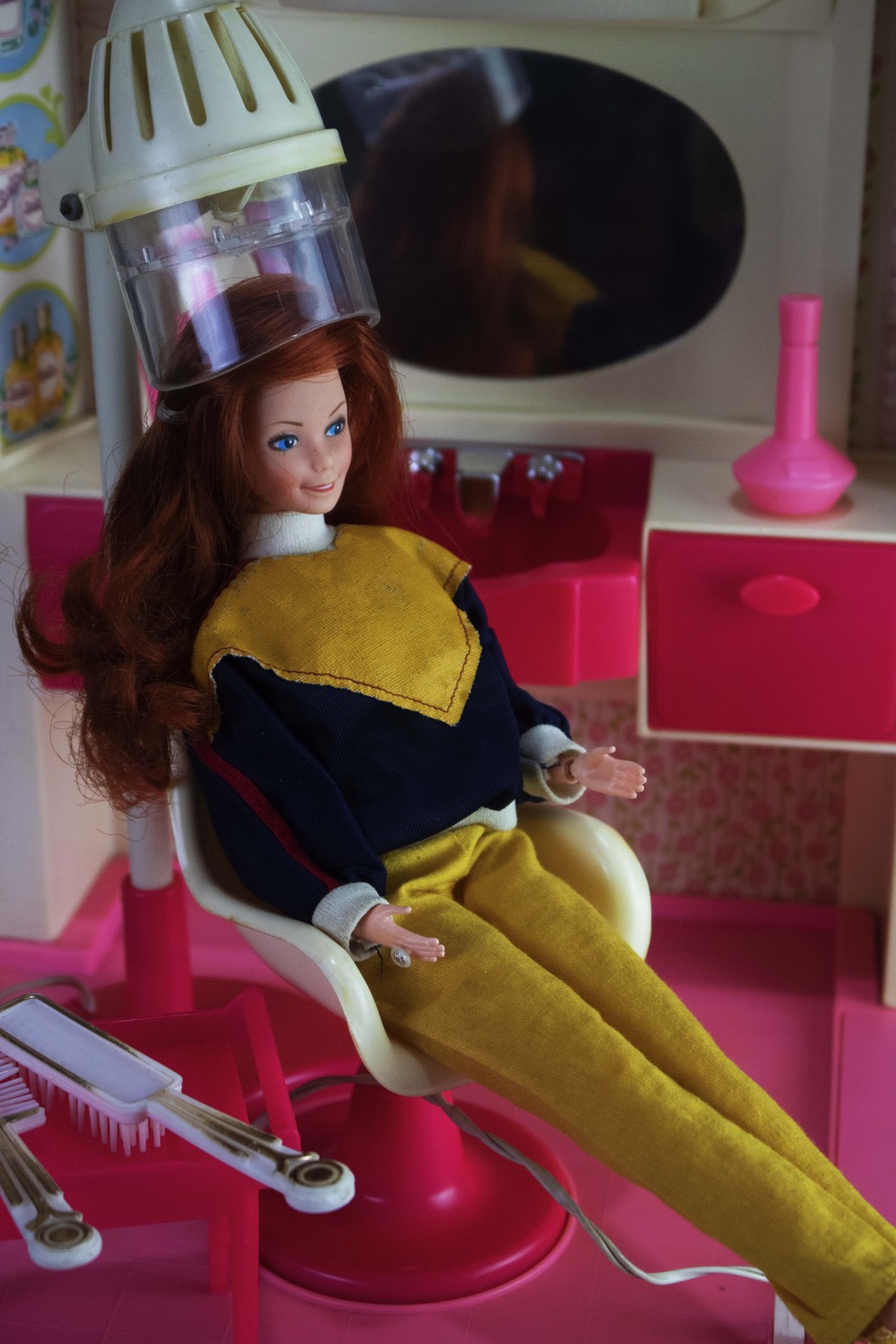 Barbie rara do acervo de Thi Bonfanti — Foto: Arquivo pessoal