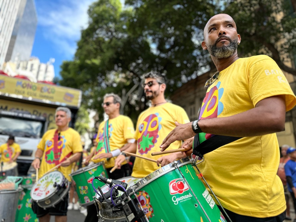 Monobloco começa esquenta no Rio — Foto: Márcia Foletto