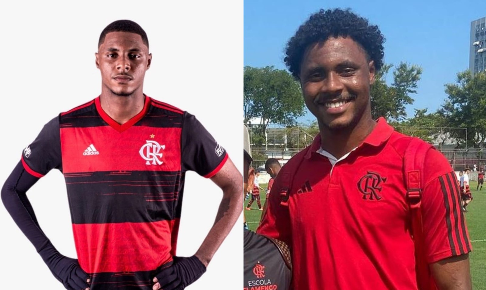 Jhonata Ventura: tornou-se funcionário do Flamengo no fim do ano passado. Aos 19 anos, o jovem é o novo integrante da equipe de scout da base do clube. — Foto: Divulgação