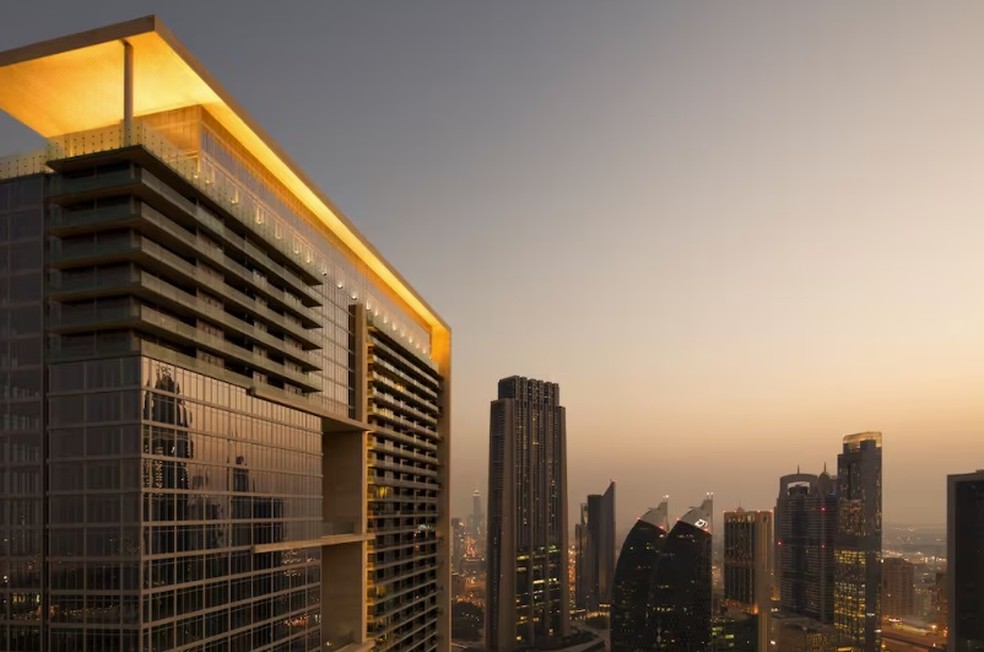 o Waldorf Astoria Dubai International Financial Centre — Foto: Reprodução