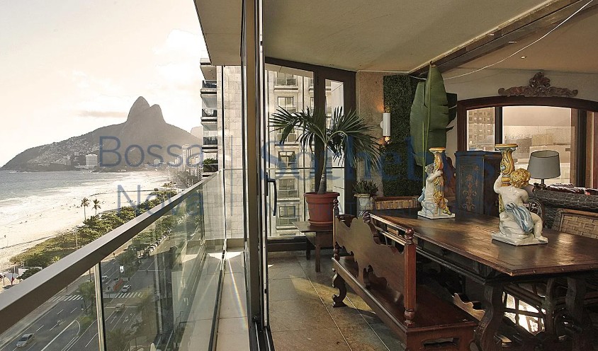 À venda por R$ 60 milhões, imóvel em Ipanema tem metro quadrado no valor de R$ 100 mil — Foto: Site Bossa Nova Sotheby's International Realty