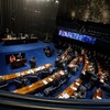 Plenário do Senado durante votação - Brenno Carvalho/Agência O Globo