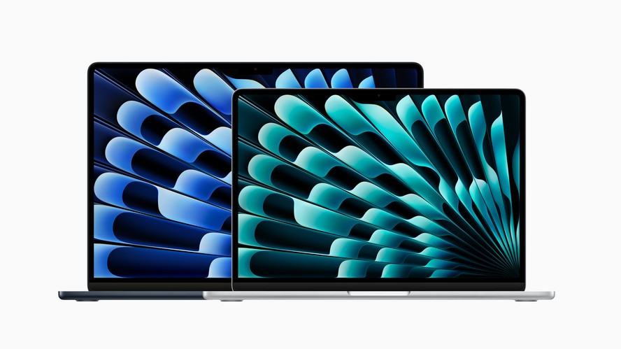 Novo MacBook Air, da Apple, conta com chip preparado para processar sistemas de IA