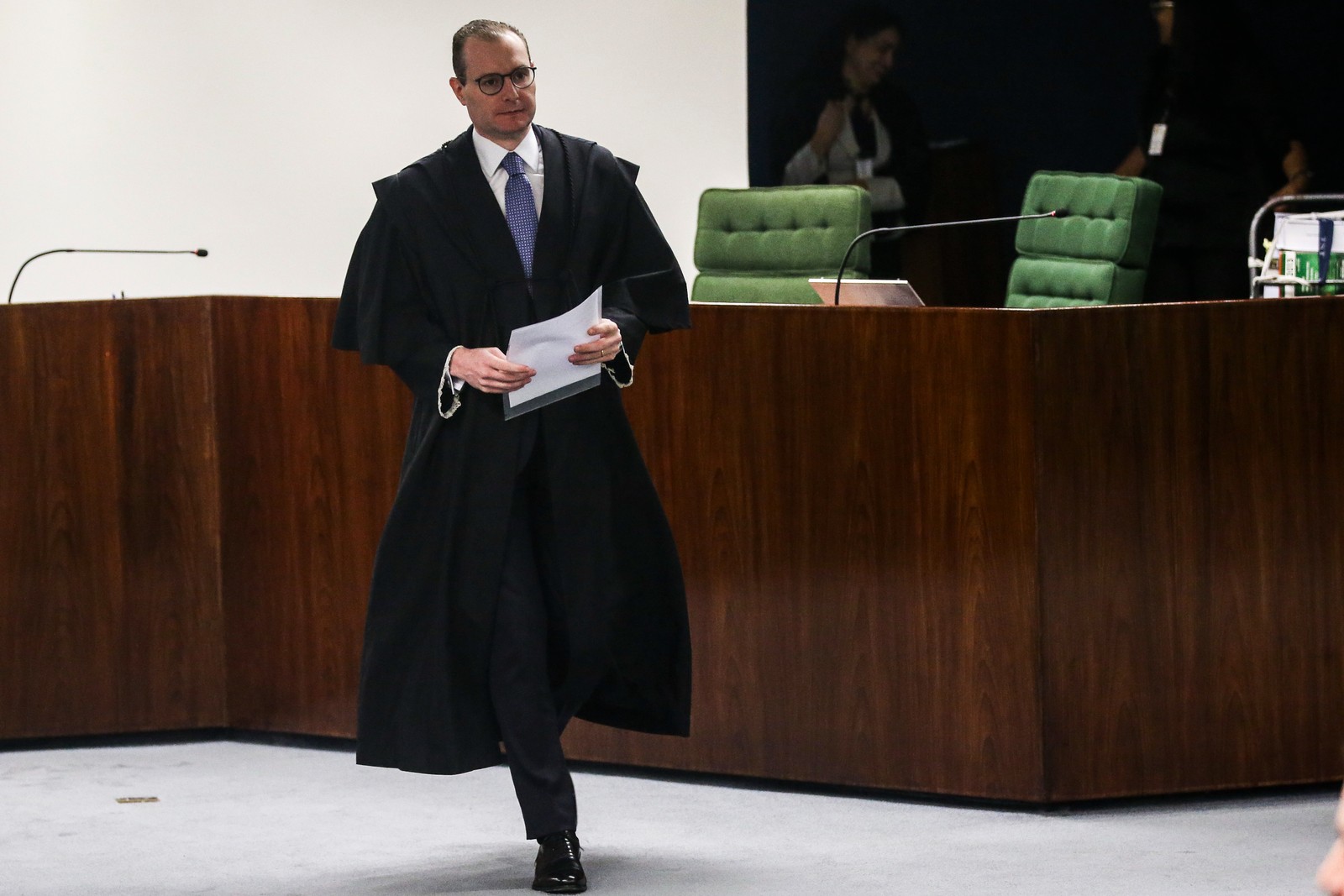 Zanin é favorito a ser indicado pelo presidente Lula a uma vaga no Supremo Tribunal Federal (STF) — Foto: ANTONIO CRUZ/AGÊNCIA BRASIL