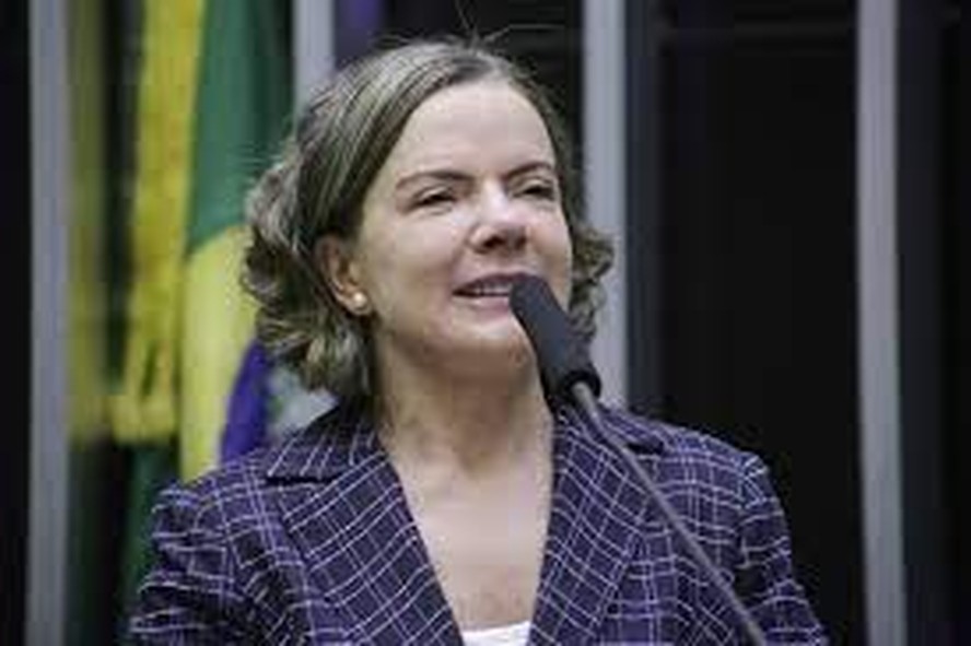 Gleisi Hoffmann, presidente do PT