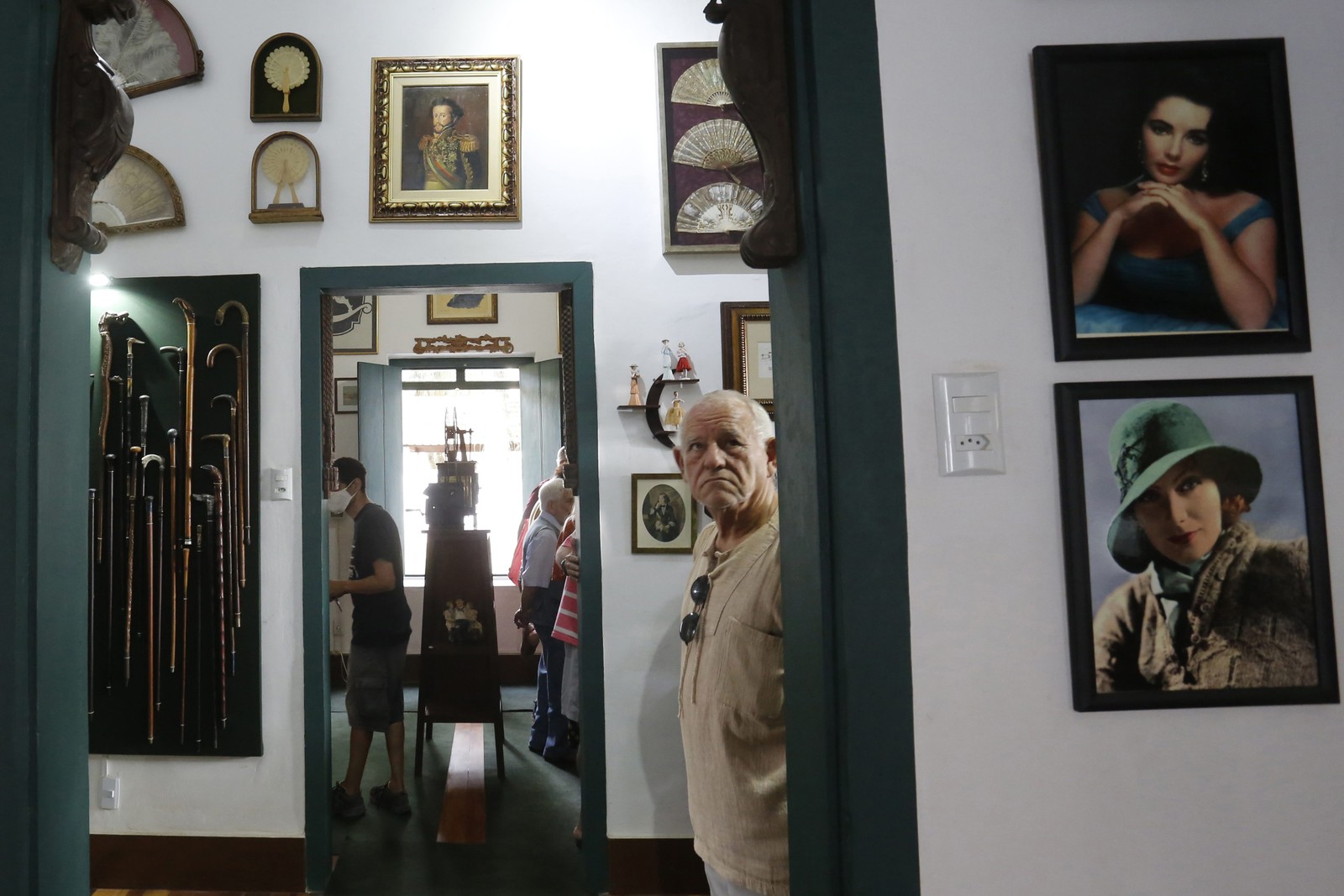 Casa onde morou o patriarca José Bonifácio, em Paquetá, vira Museu da Comunicação e Costumes. — Foto: Custodio Coimbra