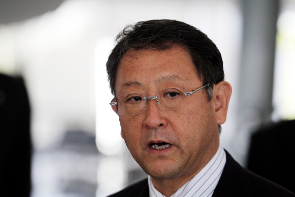 Akio Toyoda, presidente do conselho da Toyota — Foto: Gustavo Miranda/8-8/2012
