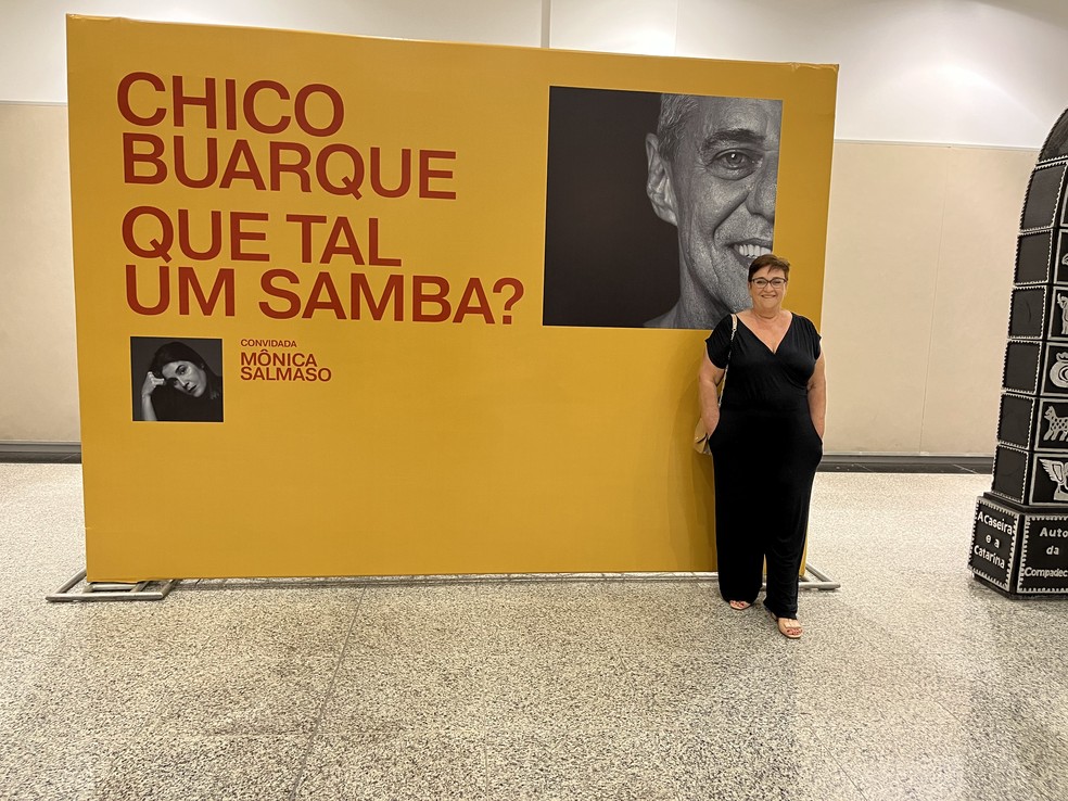 Rita Freitas, fã de Chico Buarque — Foto: Acervo pessoal
