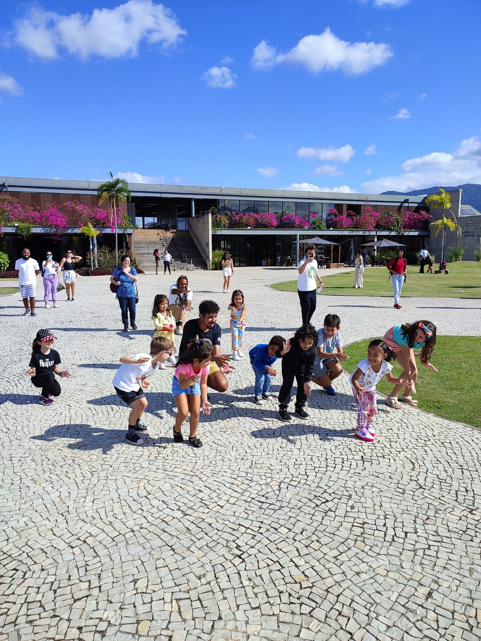 Colônia de férias no Museu do Pontal — Foto: Divulgação