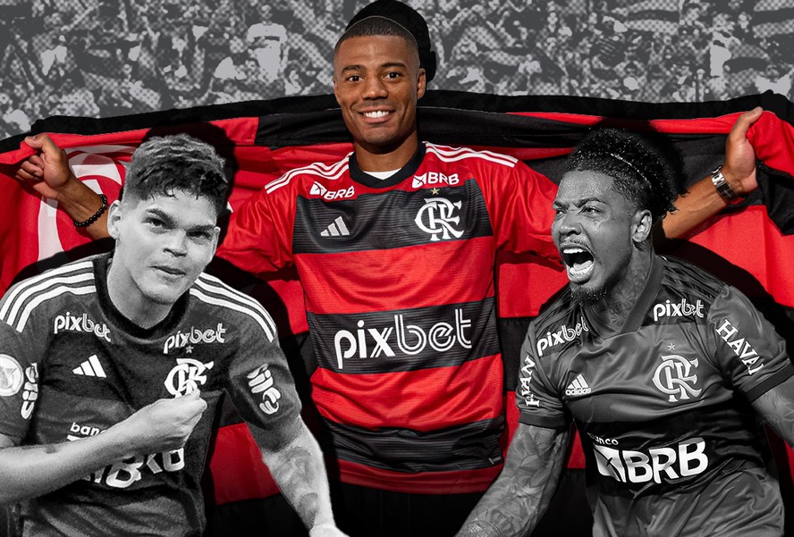 Contratações do Flamengo: em 2024, apenas De La Cruz