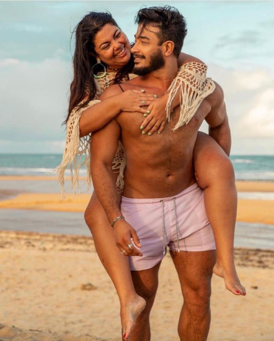 Fabiana Karla e o marido, Diogo Mello, se separaram. Eles estavam juntos desde 2017  — Foto: Reprodução/Instagram