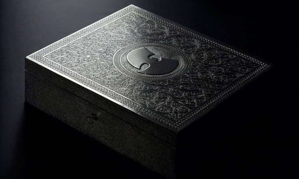 Once upon a time in the Shaolin’ tem 31 faixas e está guardado em caixa de prata e níquel — Foto: Divulgação