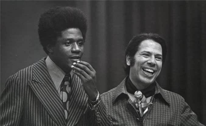 Tony Tornado e Silvio Santos nos anos 1970