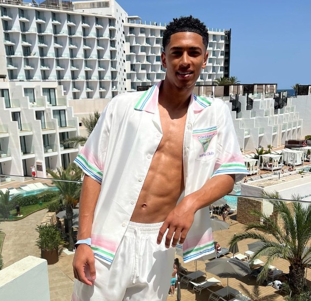 Jude Bellingham (Real Madrid) é o sexto jogador mais sexy do mundo — Foto: Reprodução/Instagram