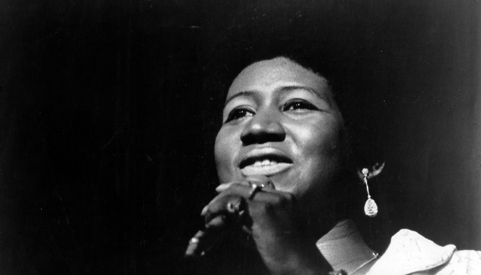 Aretha Franklin — Foto: Reprodução 