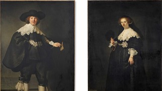 9º - 'Pendant portraits of Maerten Soolmans and Oopjen Coppit', de Rembrandt, foi adquirida por US$ 180 milhões