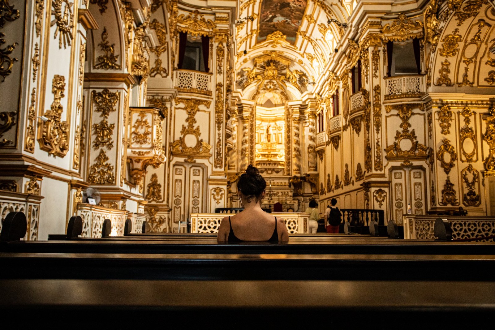 Igreja do Carmo: “Imagine a leitora que está em 1813, na igreja do Carmo, ouvindo uma daquelas boas festas antigas, que eram todo o recreio público e toda a arte musical”, em Cantiga de Esponsais (1884) — Foto: Hermes de Paula