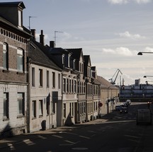 As ruas em Kalundborg — Foto: Charlotte de la Fuente/The New York Times