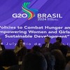 Janja em evento “Políticas Públicas de Combate à Fome e à Pobreza: Empoderando Mulheres e Meninas para o Desenvolvimento Sustentável”, do G20 - Mayra Castro