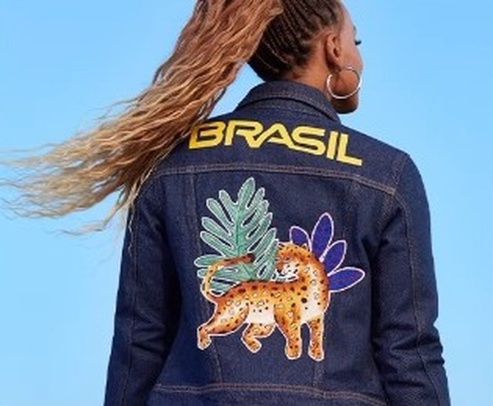 Uniforme do Brasil, nas Olimpíadas de Paris 2024 — Foto: Reprodução