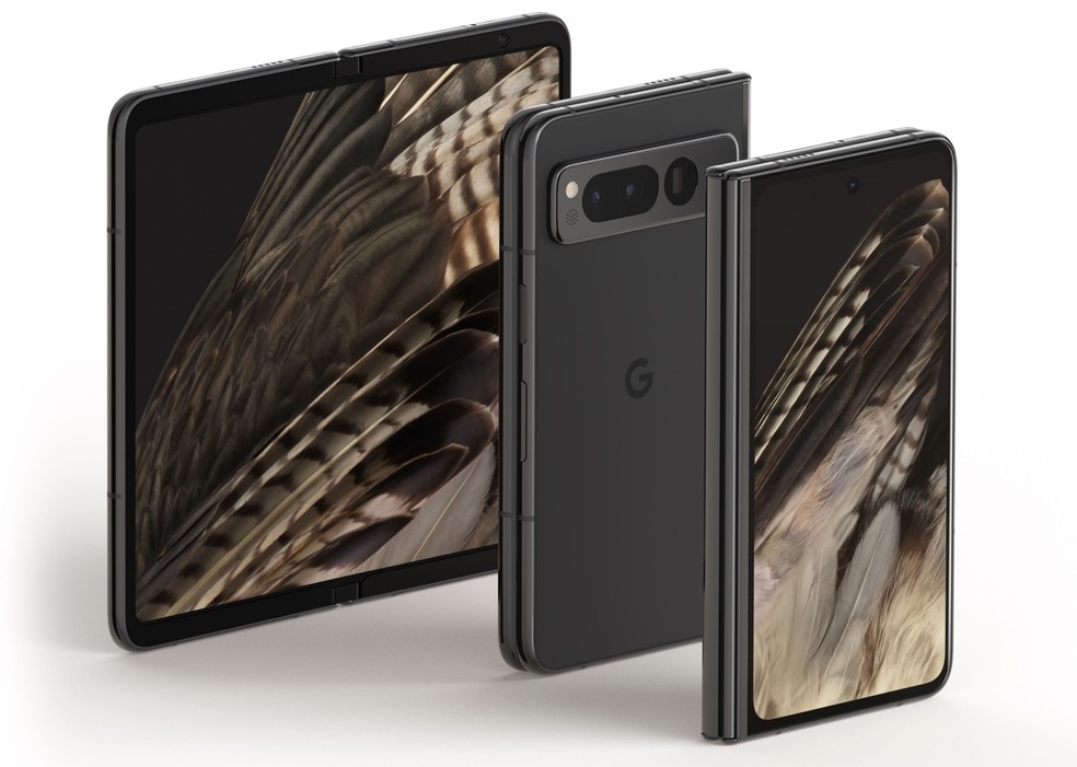 Google lança celular dobrável — Foto: Bloomberg